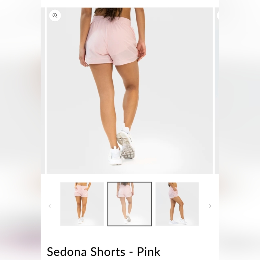 Senita shorts pink lemonade